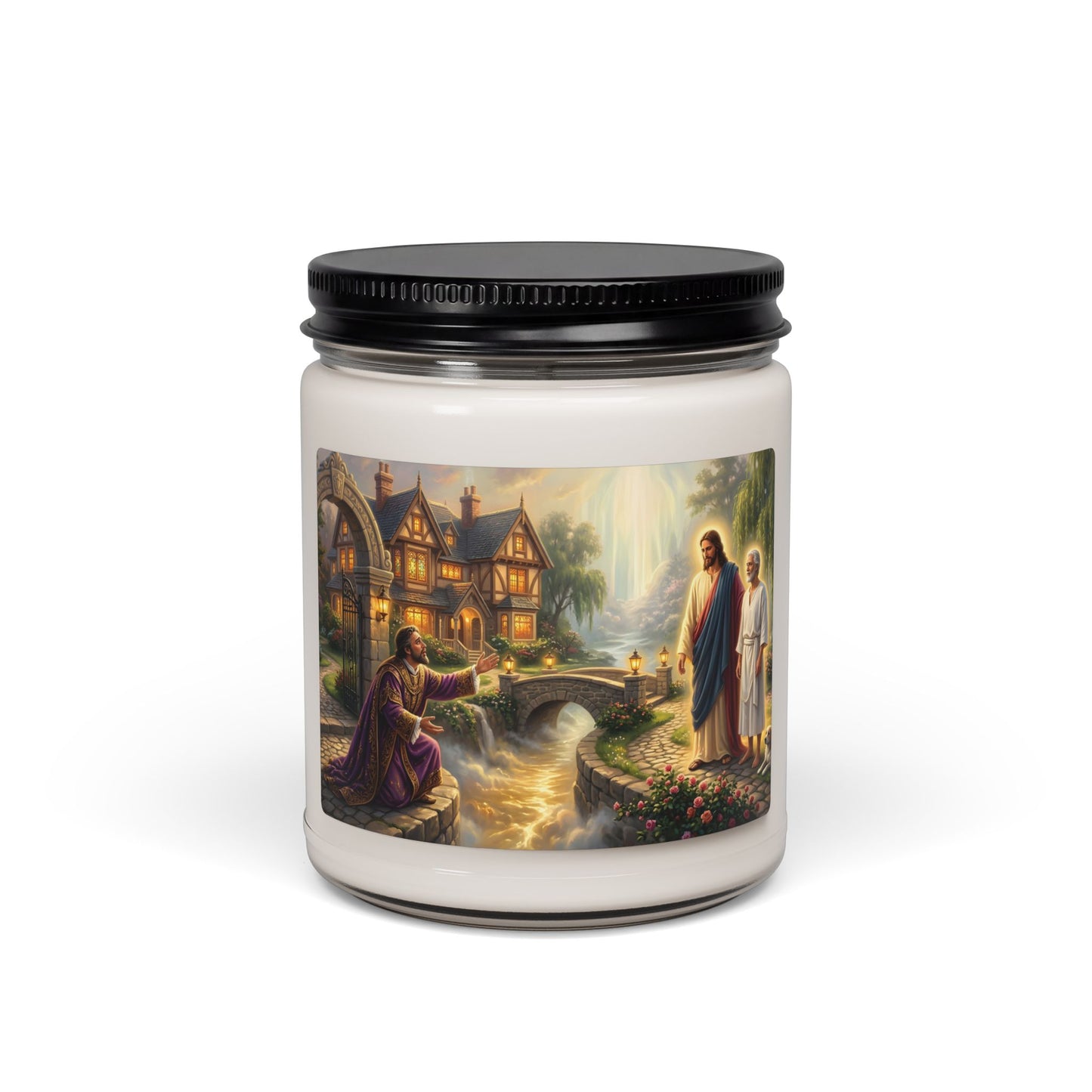 “The Great Reversal - Lazarus at the Rich Man’s Gate” - Scented Candle