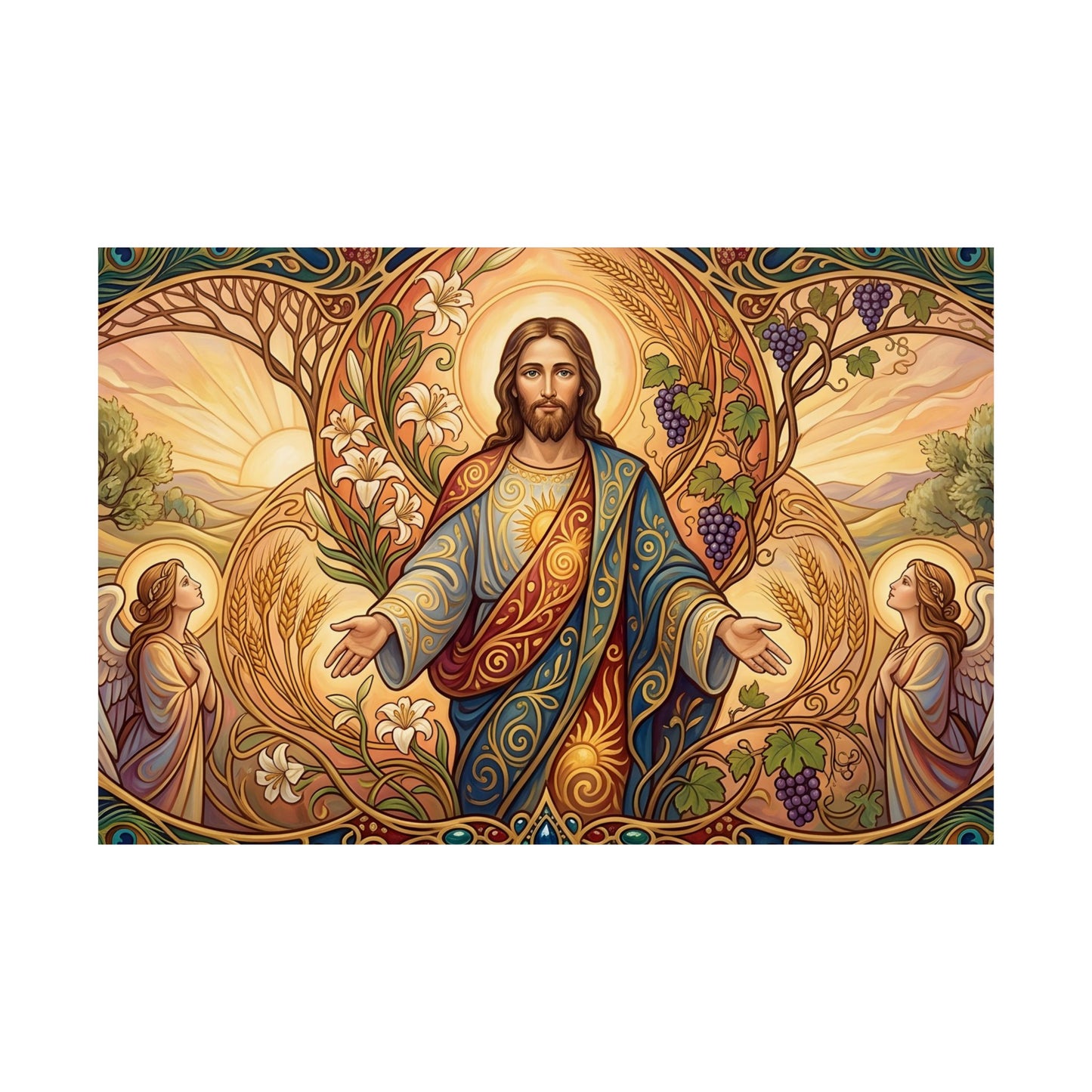 “New Mercies Every Morning - Golden Dawn of Hope” - Poster