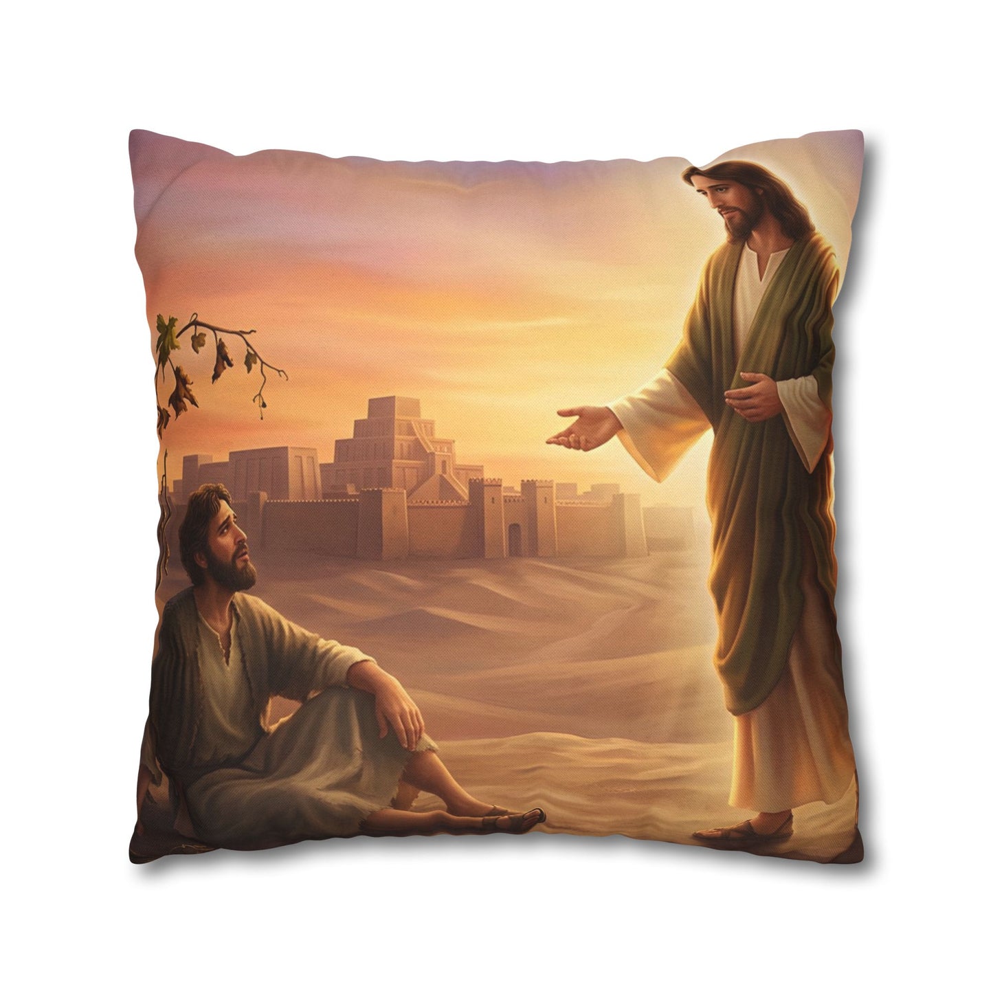 “Withered Vine - Jonah's Lesson in Mercy” - Pillowcase