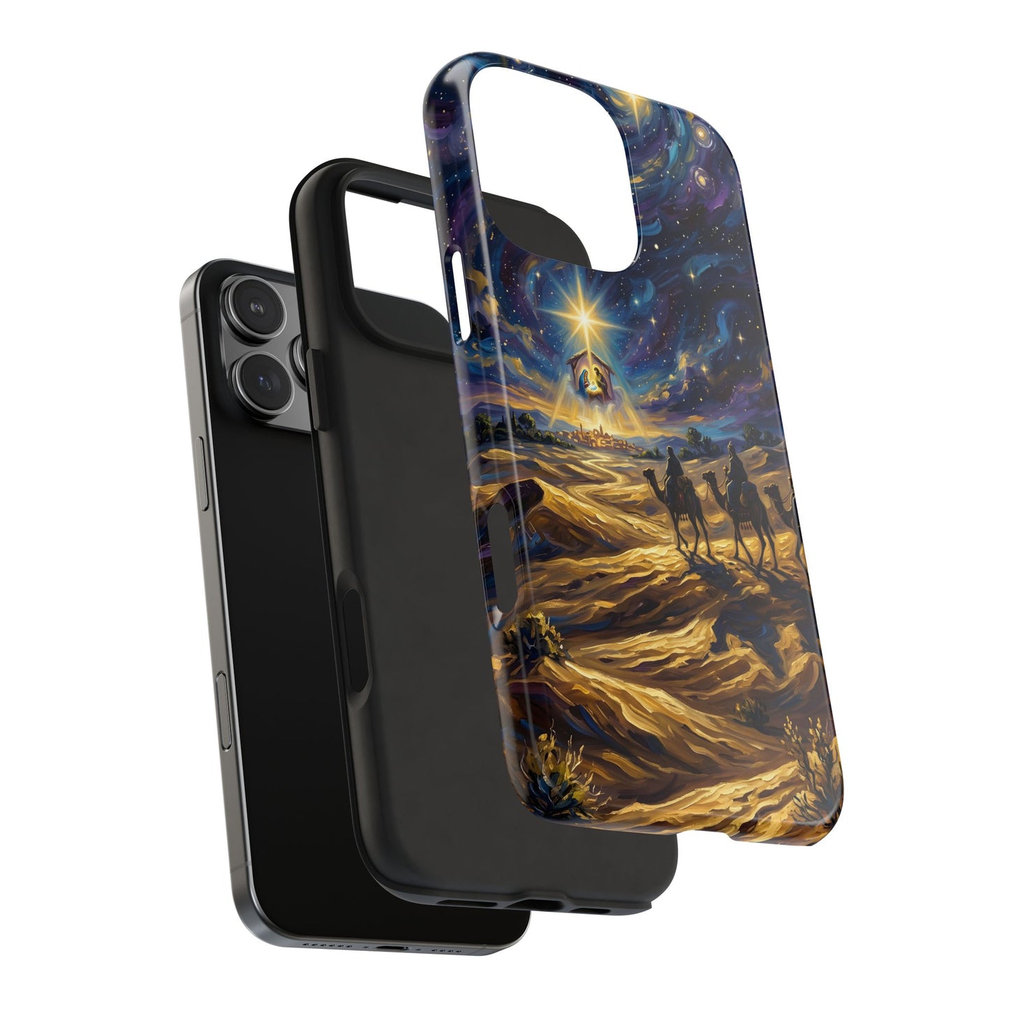 “Journey to Bethlehem - Wise Men Follow the Star” - Phone Case