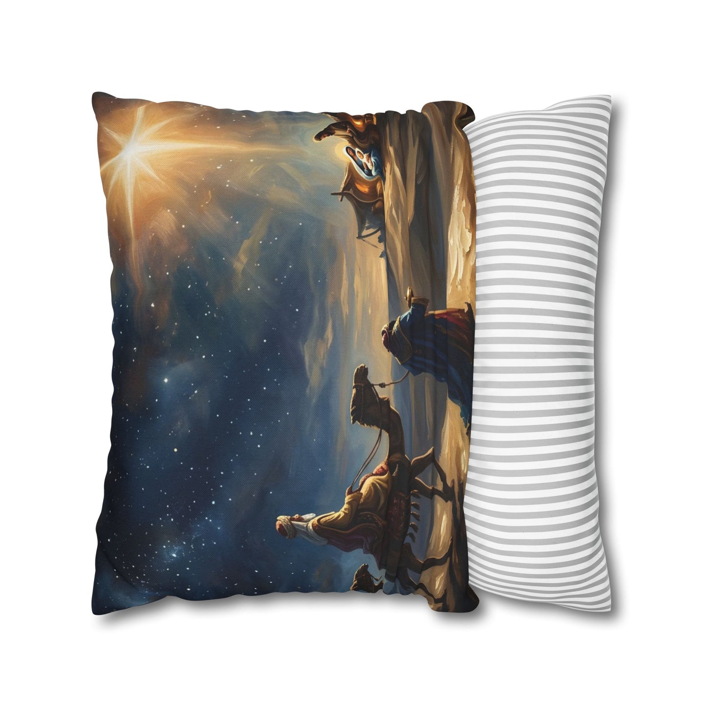 “Journey to the King - Wise Men Seek the Christ Child” - Pillowcase