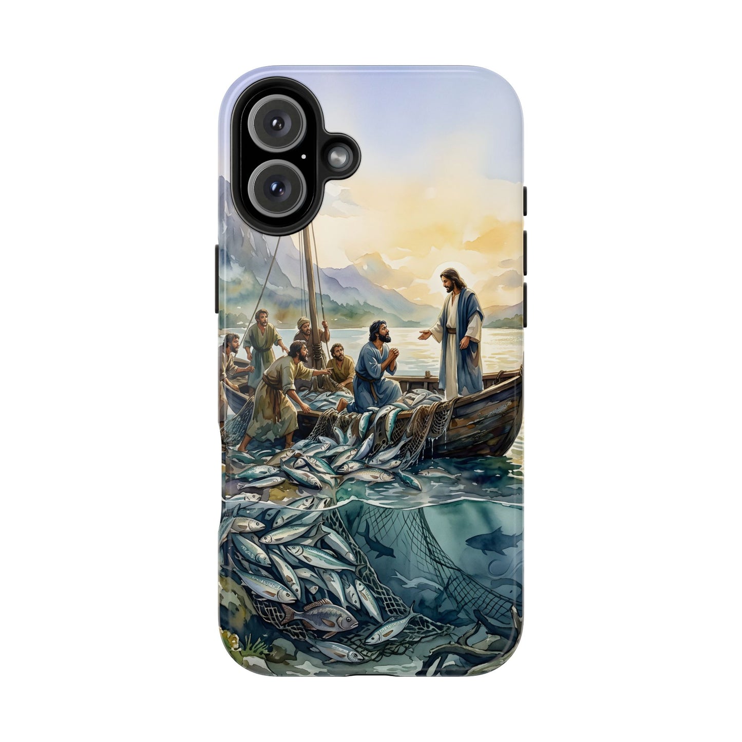 “Cast Your Nets - The Miraculous Catch” - Phone Case