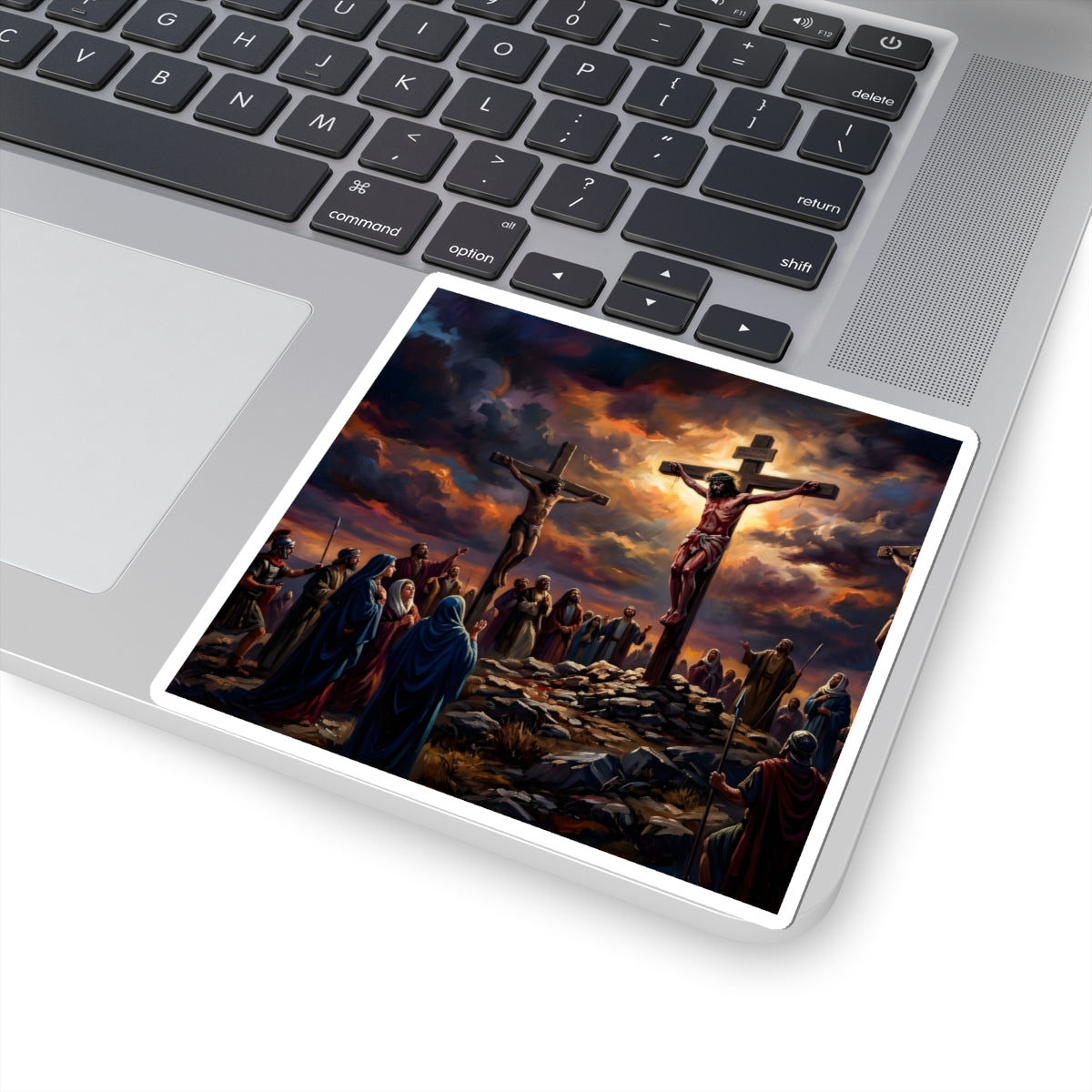 “It Is Finished - The Crucifixion at Calvary” - Sticker