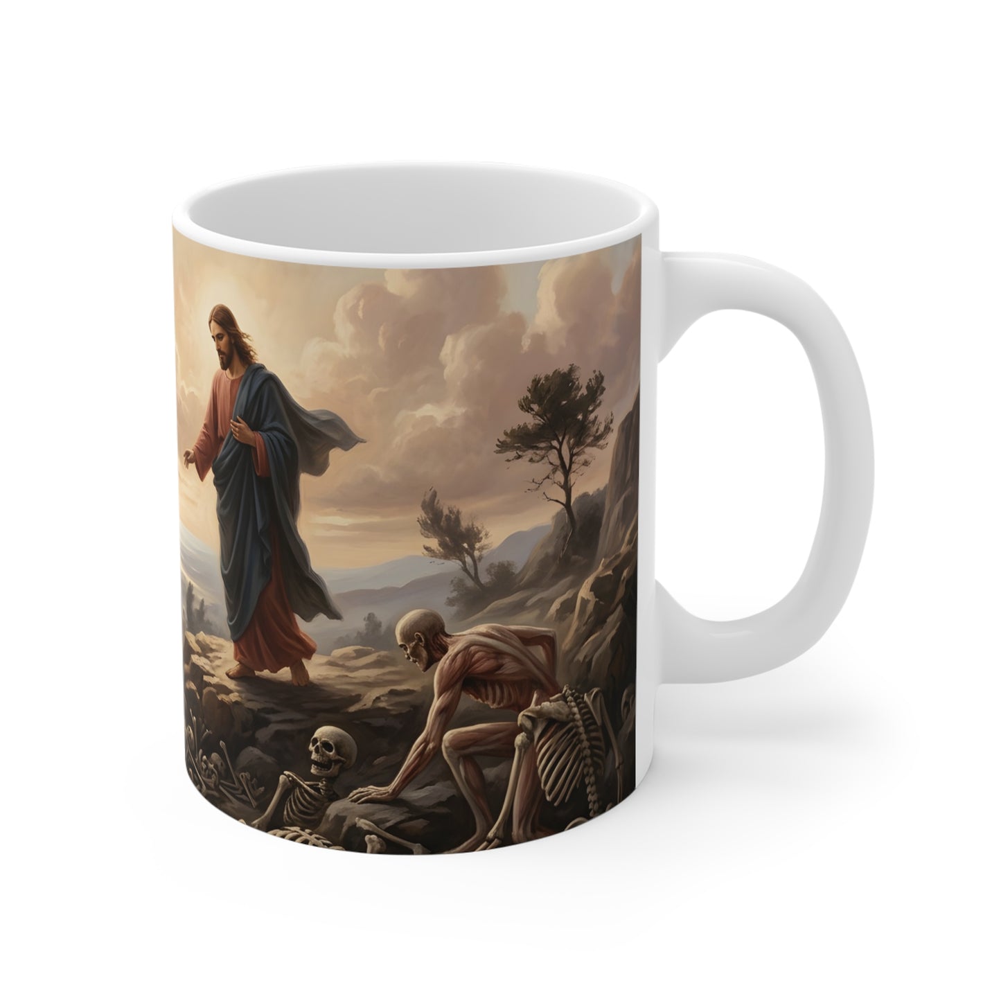 “Valley of Dry Bones - Ezekiel 37 Resurrection” - Coffee Mug