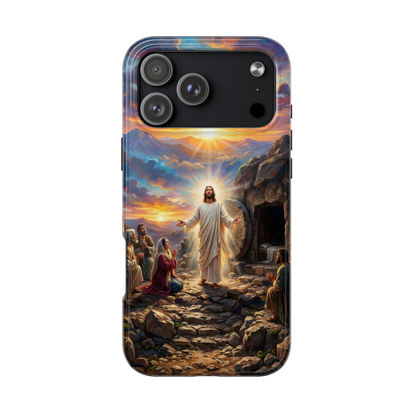 “He Is Risen - The Empty Tomb at Dawn” - Phone Case