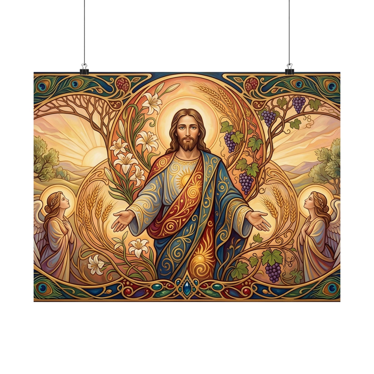 “New Mercies Every Morning - Golden Dawn of Hope” - Poster