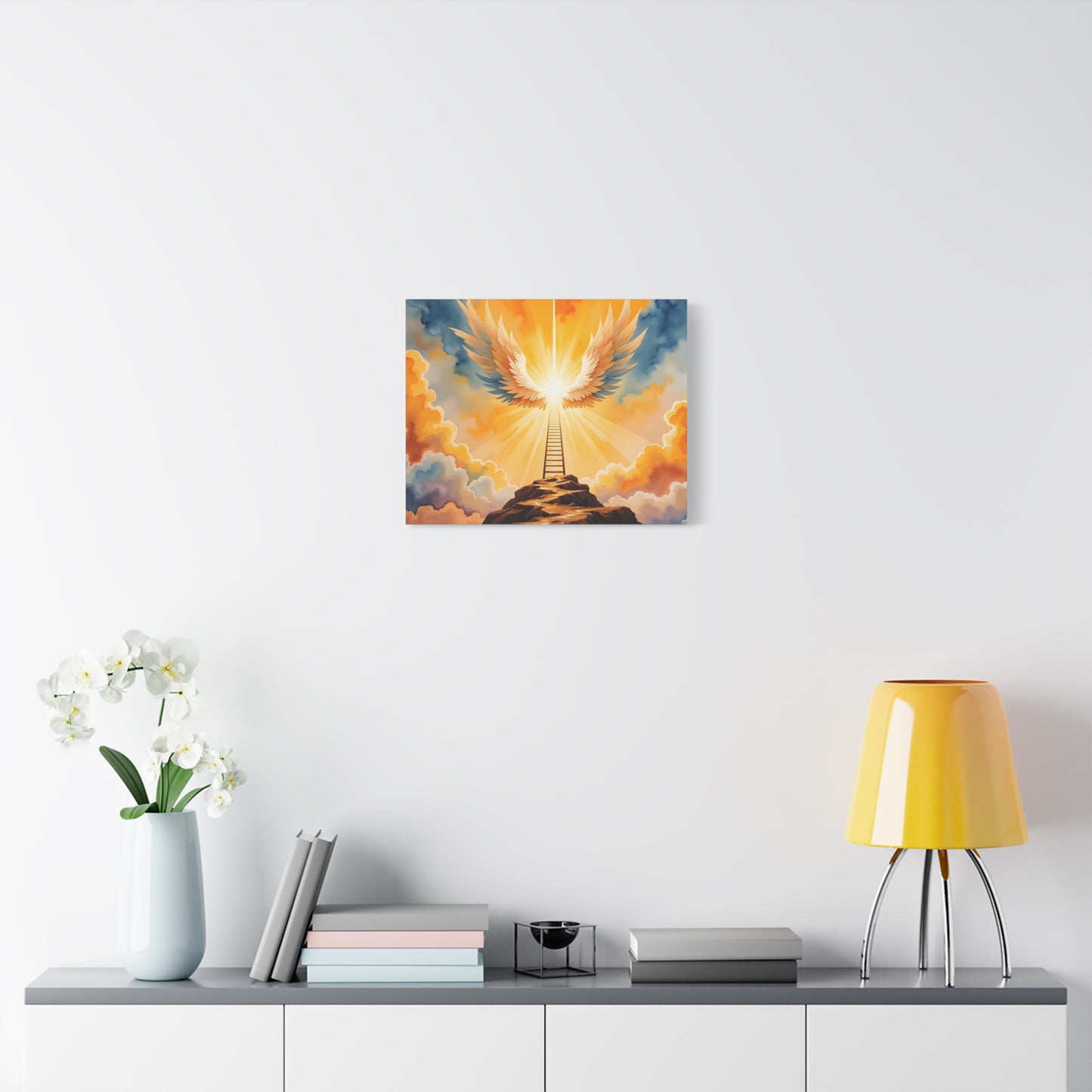 “Jacob's Gate - Angels Ascending and Descending” - Canvas Art