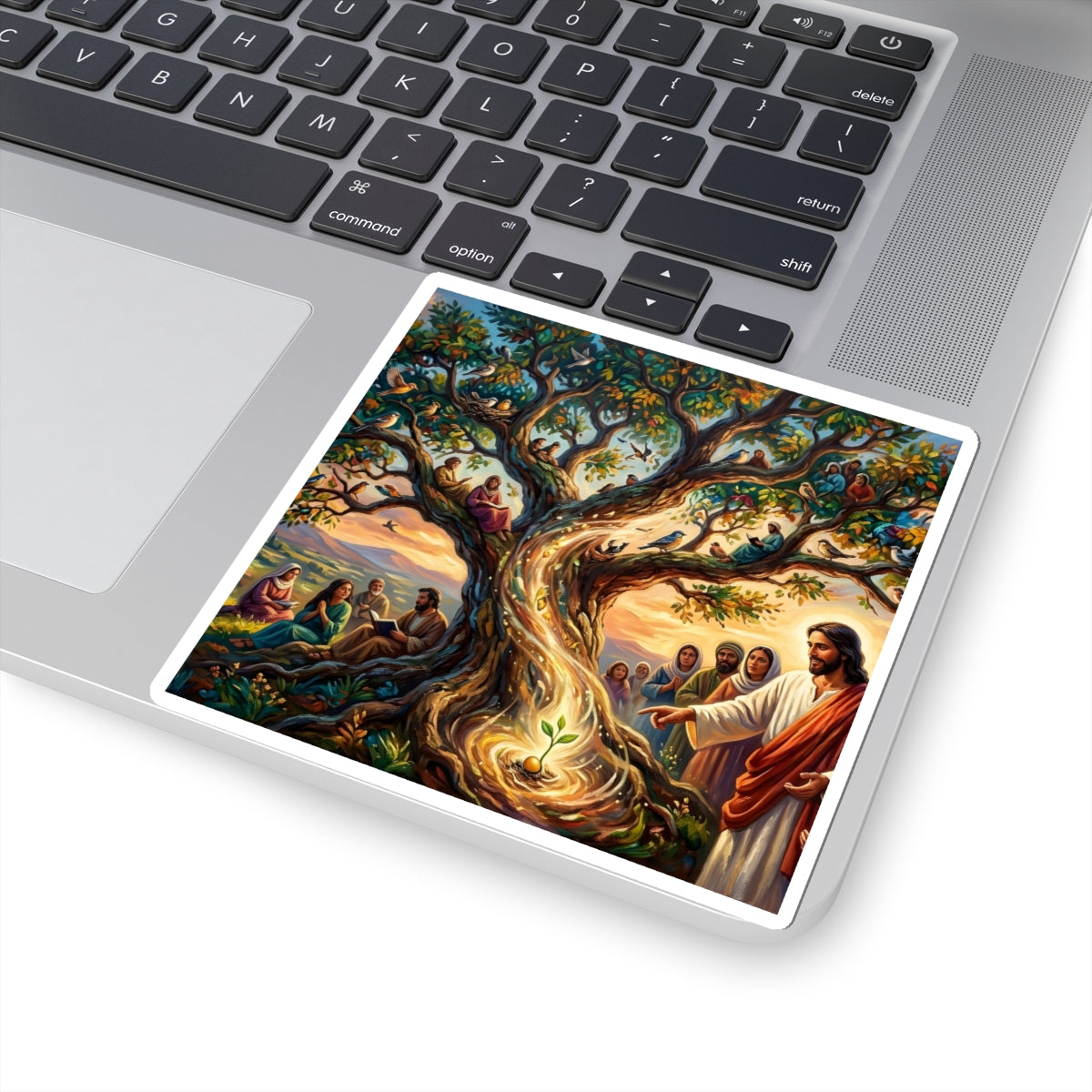 “Mighty Tree - The Kingdom Grows from a Mustard Seed” - Sticker