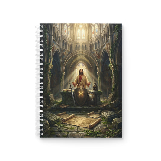 “Stand Firm - The Armor of God” - Spiral Notebook