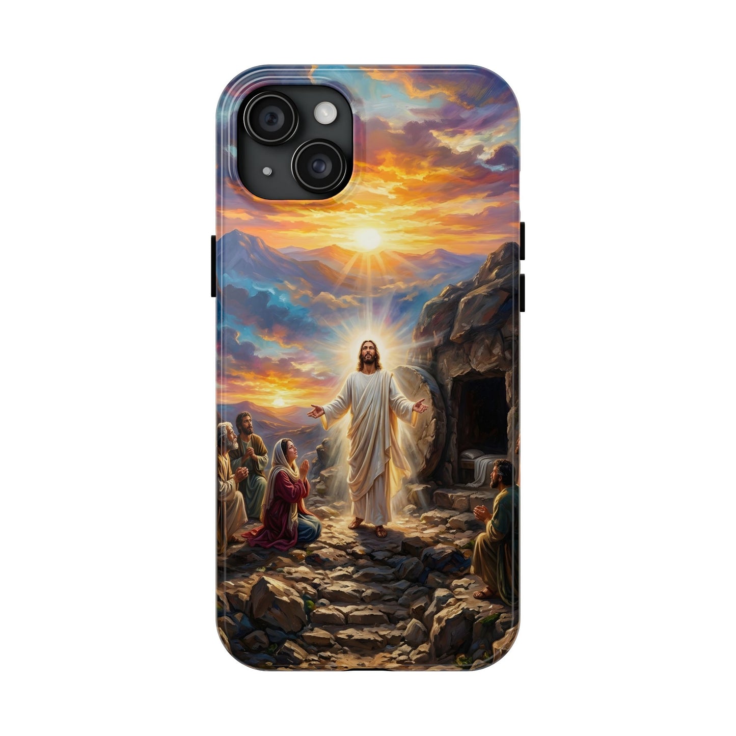 “He Is Risen - The Empty Tomb at Dawn” - Phone Case