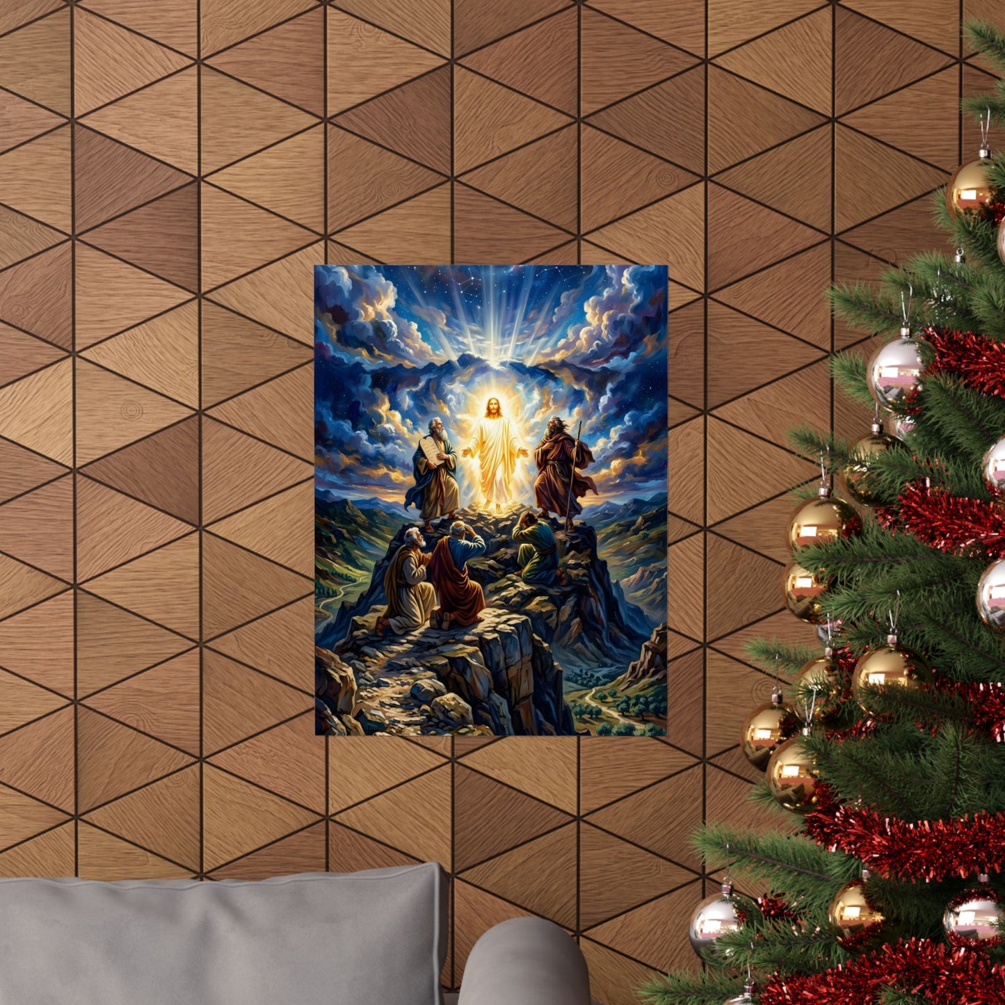 “Glorious Light - The Transfiguration of Jesus” - Poster