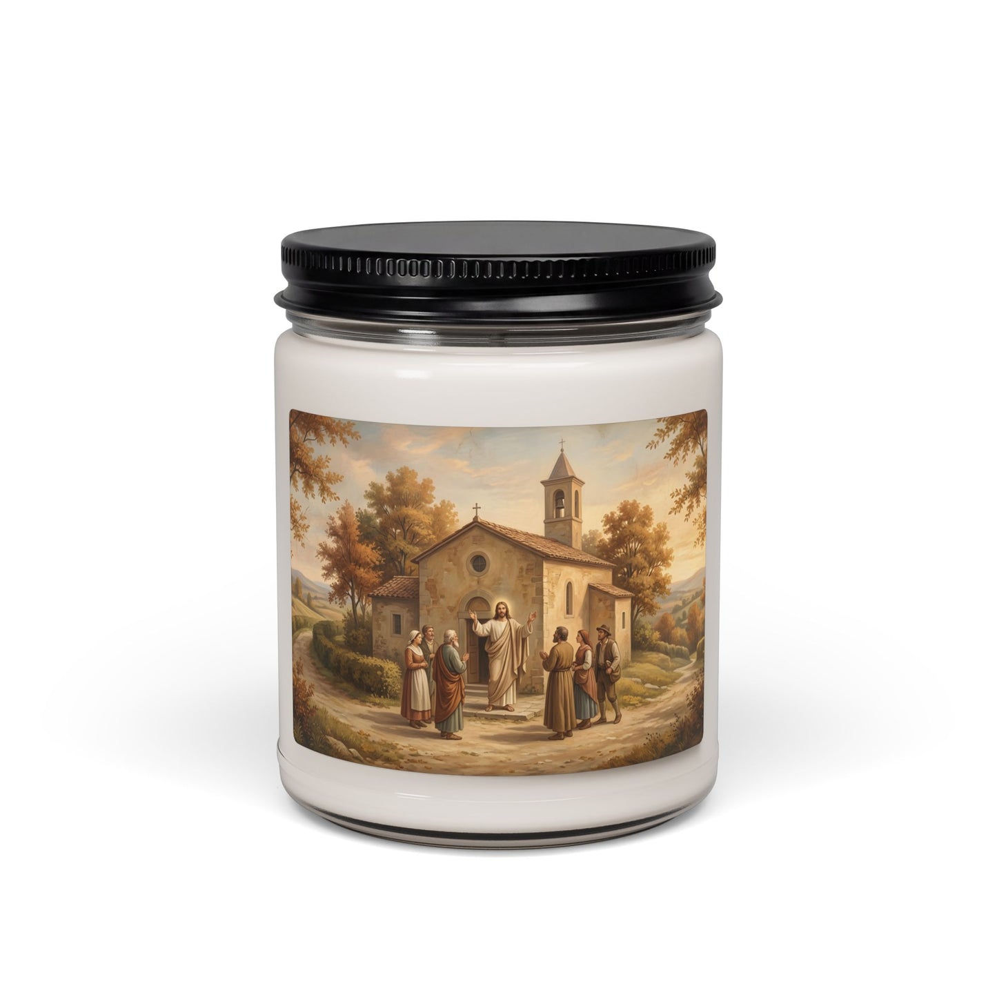 “Sanctuary in Serenity - Autumn's Golden Embrace” - Scented Candle