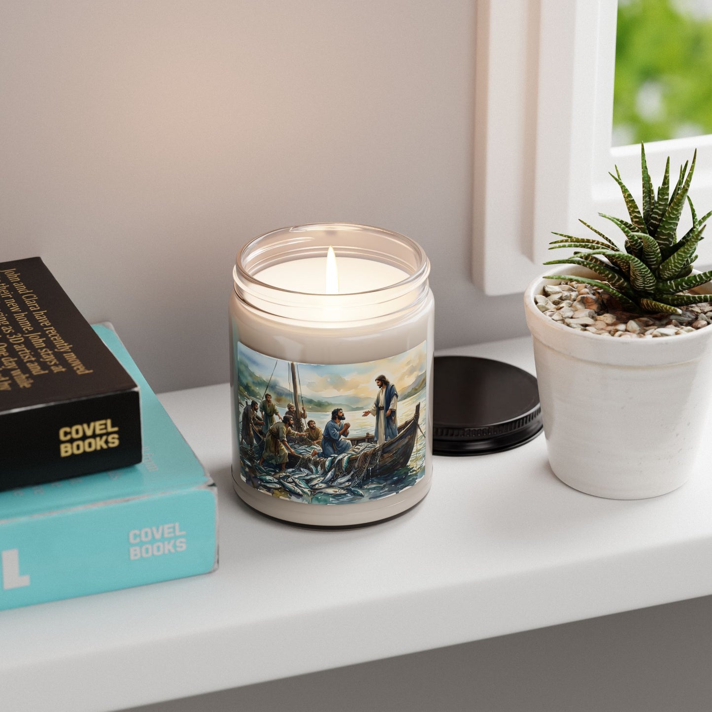 “Cast Your Nets - The Miraculous Catch” - Scented Candle