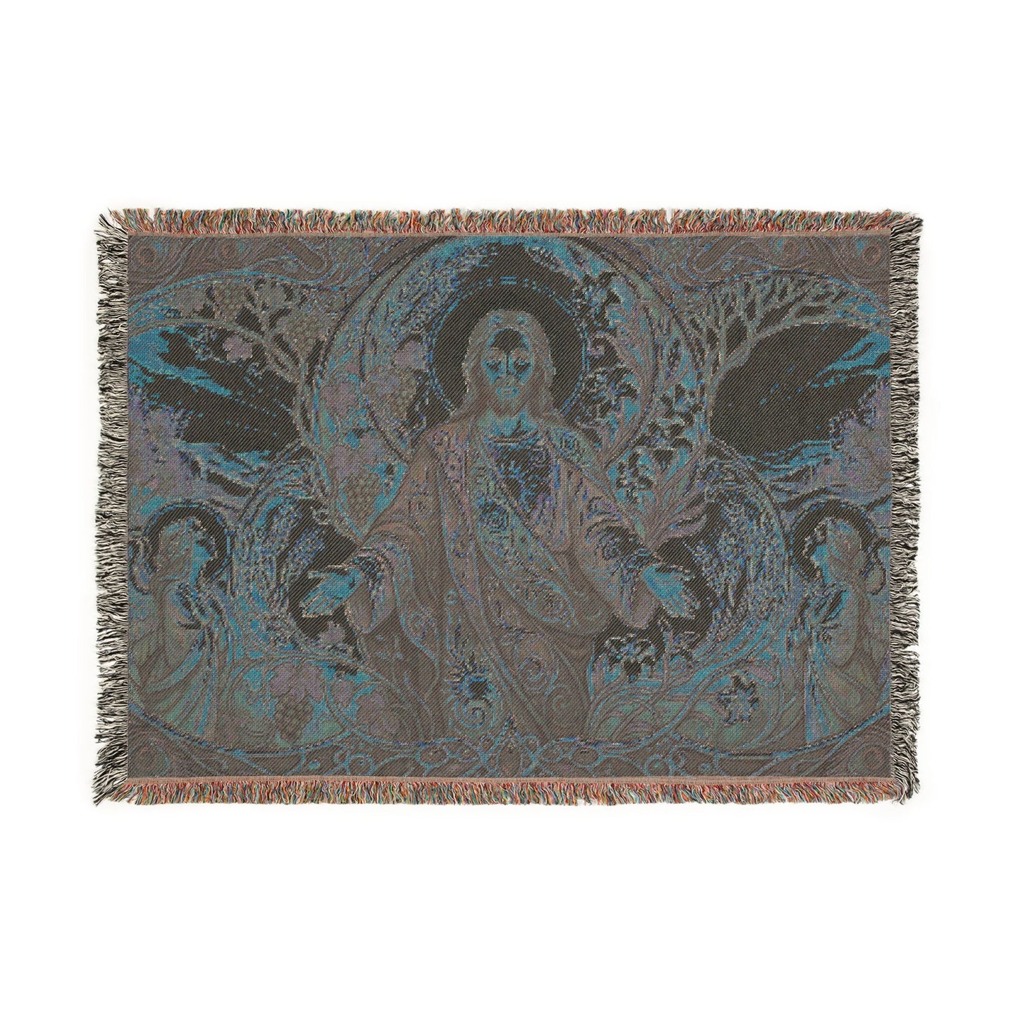 “New Mercies Every Morning - Golden Dawn of Hope” - Woven Blanket
