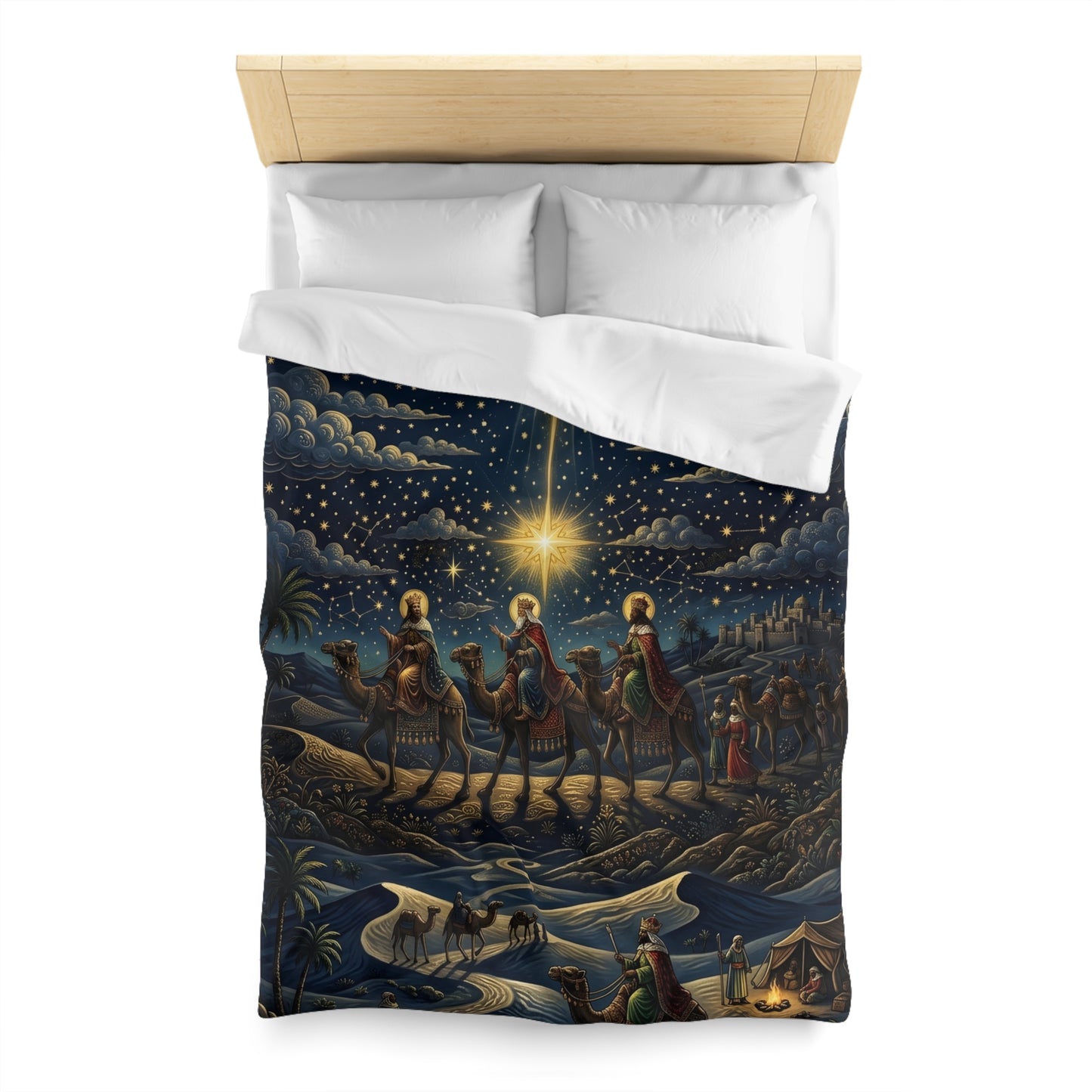 “Star of Wonder - Journey of the Magi” - Duvet Cover