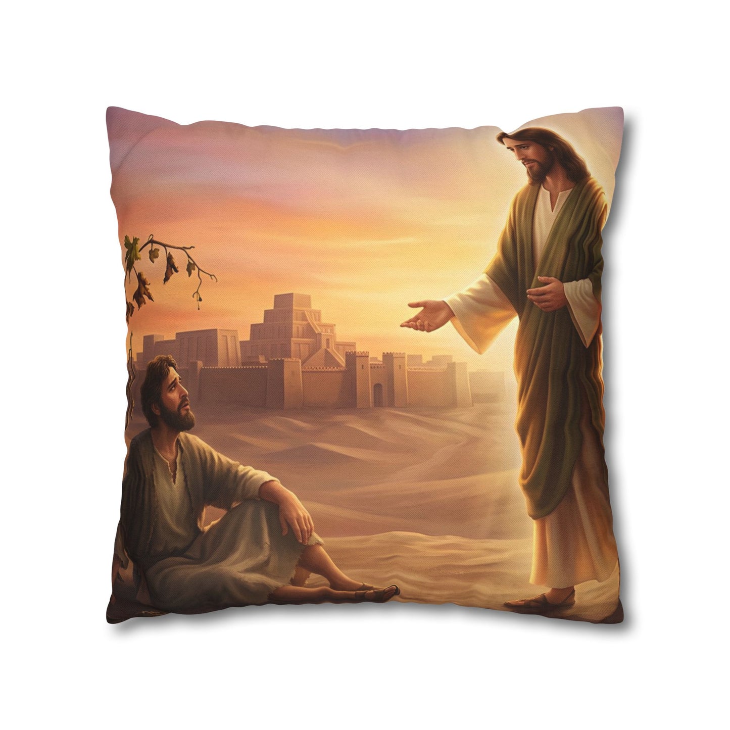 “Withered Vine - Jonah's Lesson in Mercy” - Pillowcase