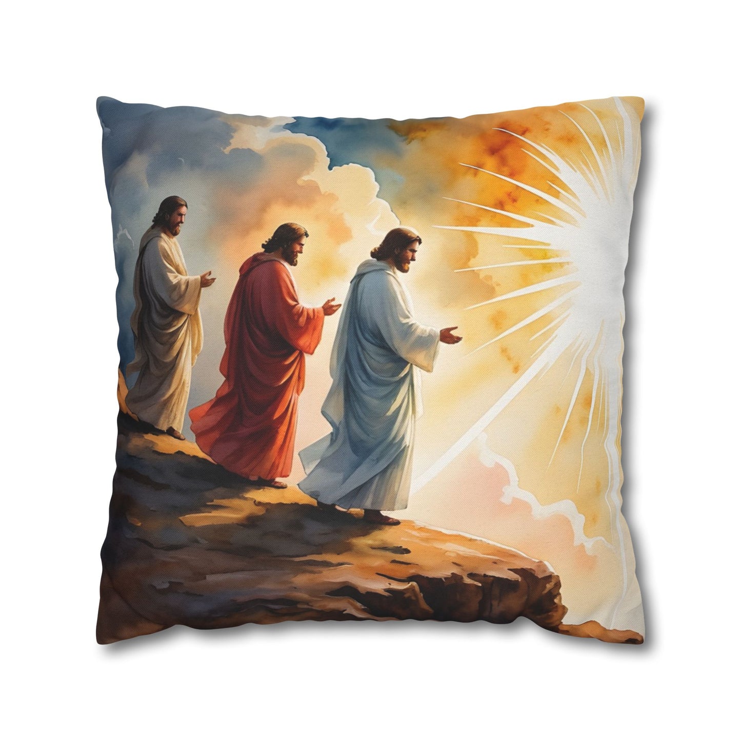 “Behold His Glory - The Transfiguration of Jesus” - Pillowcase