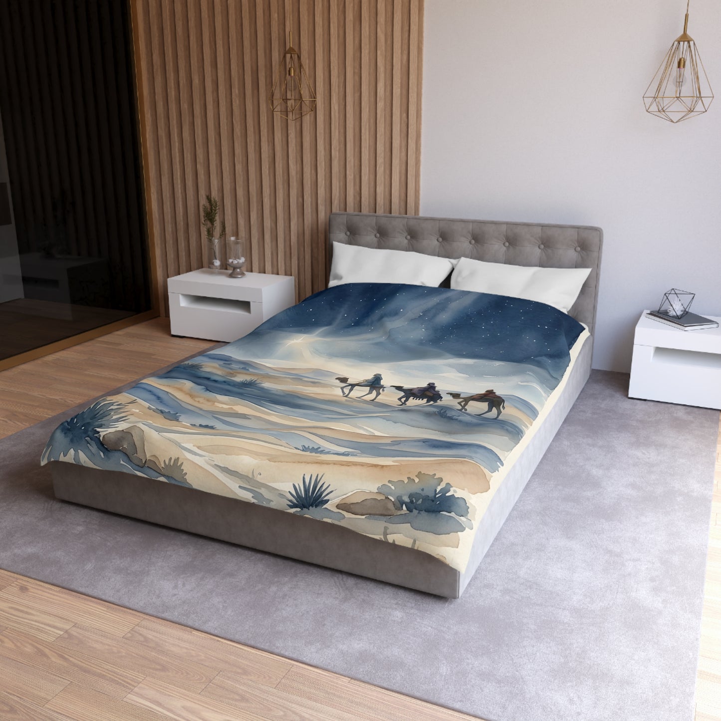 “Star of Wonder - Journey of the Magi” - Duvet Cover