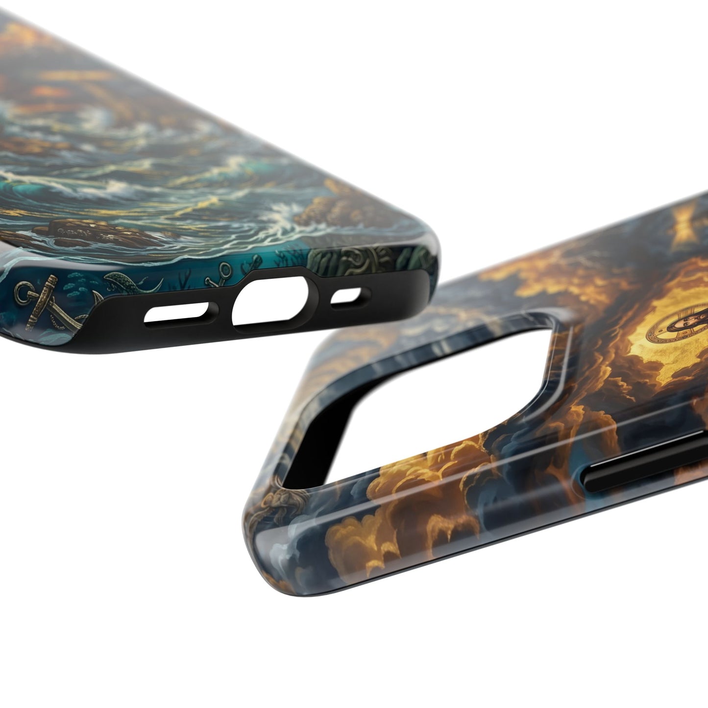 “Steadfast Hope - Lighthouse in the Storm” - Phone Case
