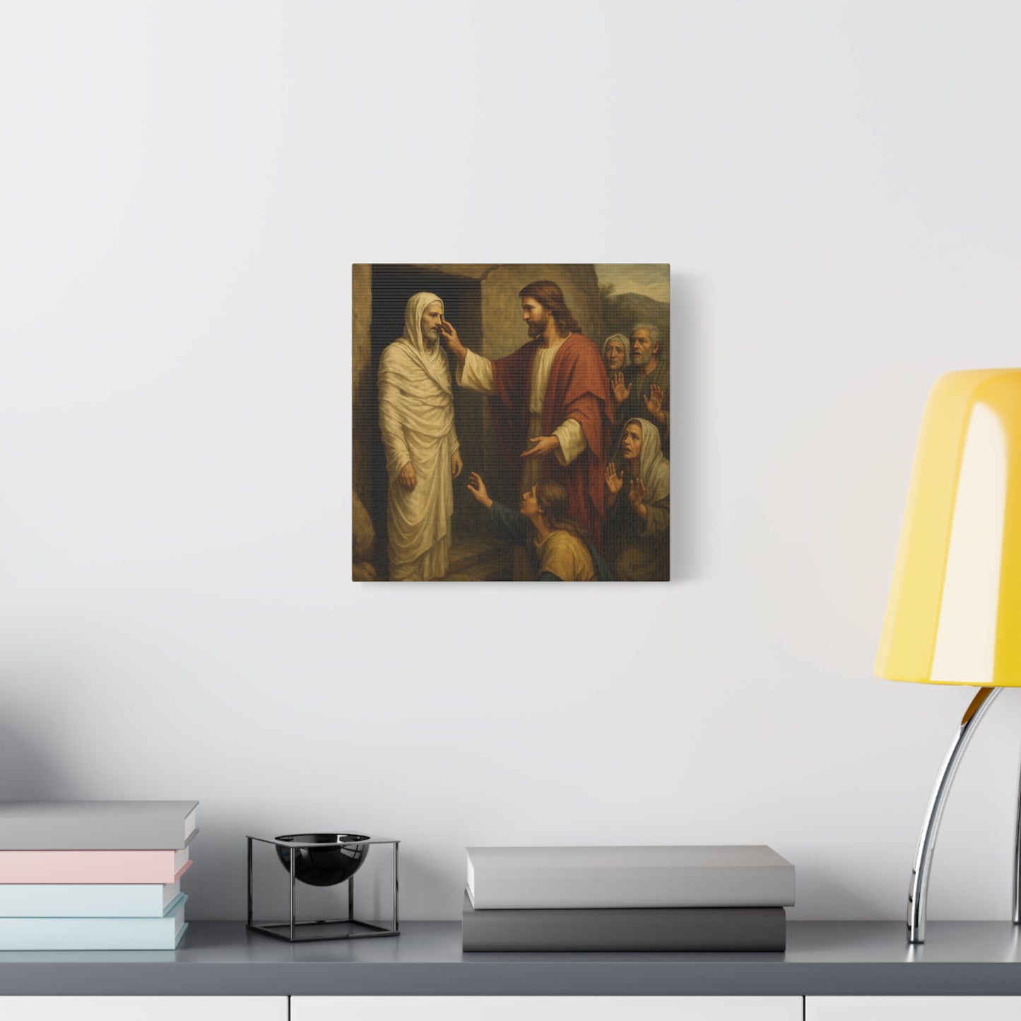 “Jesus Raises Lazarus from the Dead – John 11:1–46” - Canvas Art