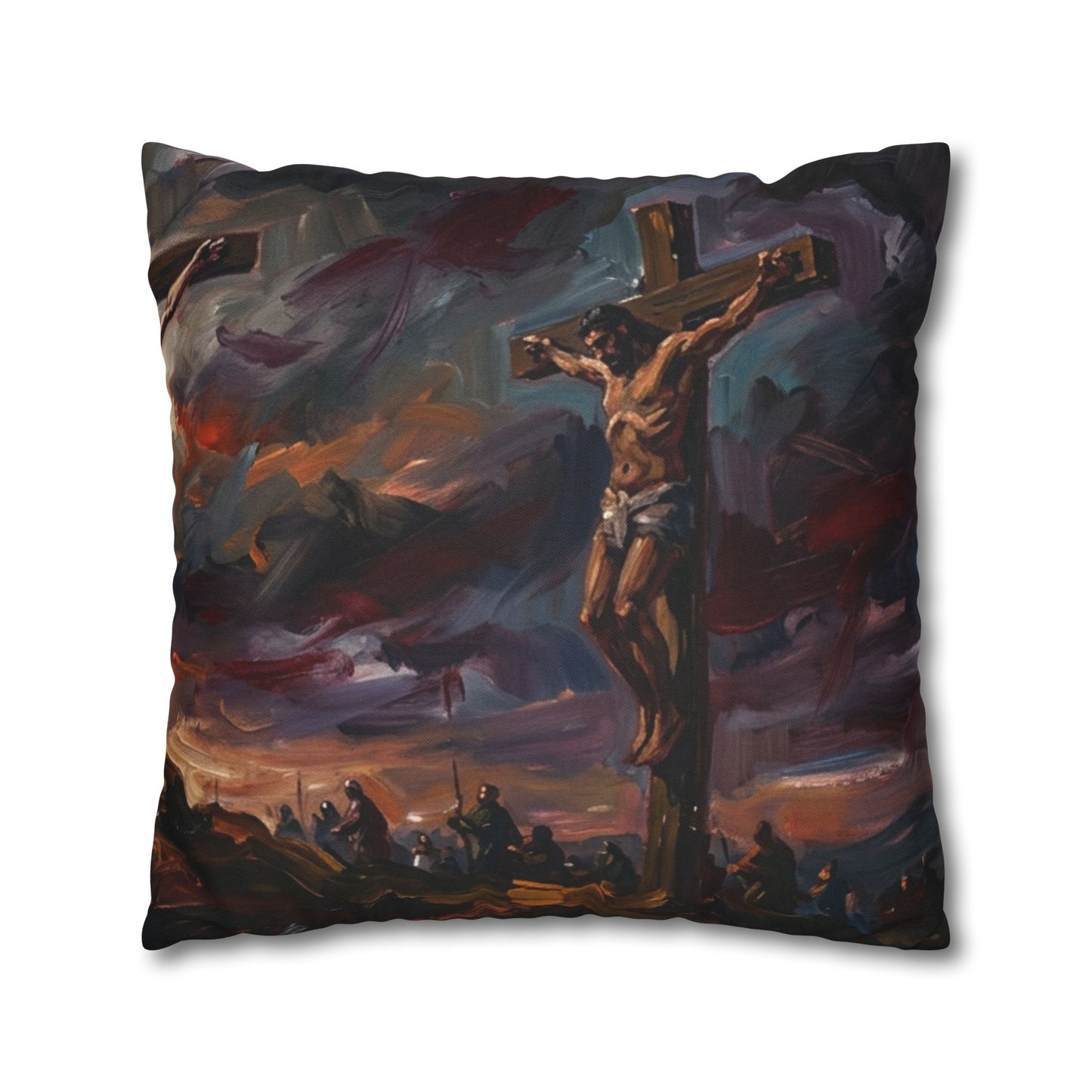 “Darkness at Noon - The Crucifixion of Christ” - Pillowcase