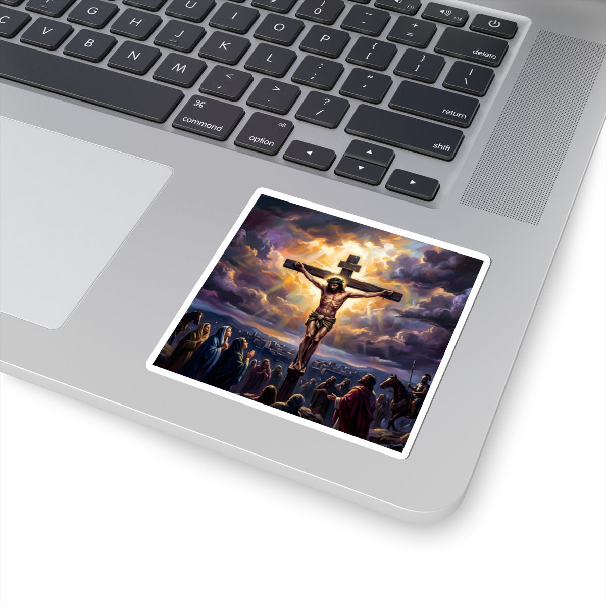 “It Is Finished - The Crucifixion at Calvary” - Sticker