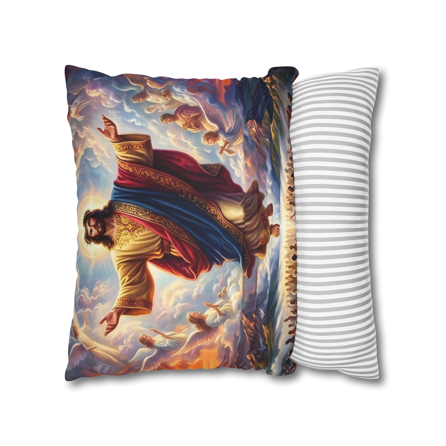 “From Sunrise to Sunset - God Enthroned Above All Nations” - Pillowcase