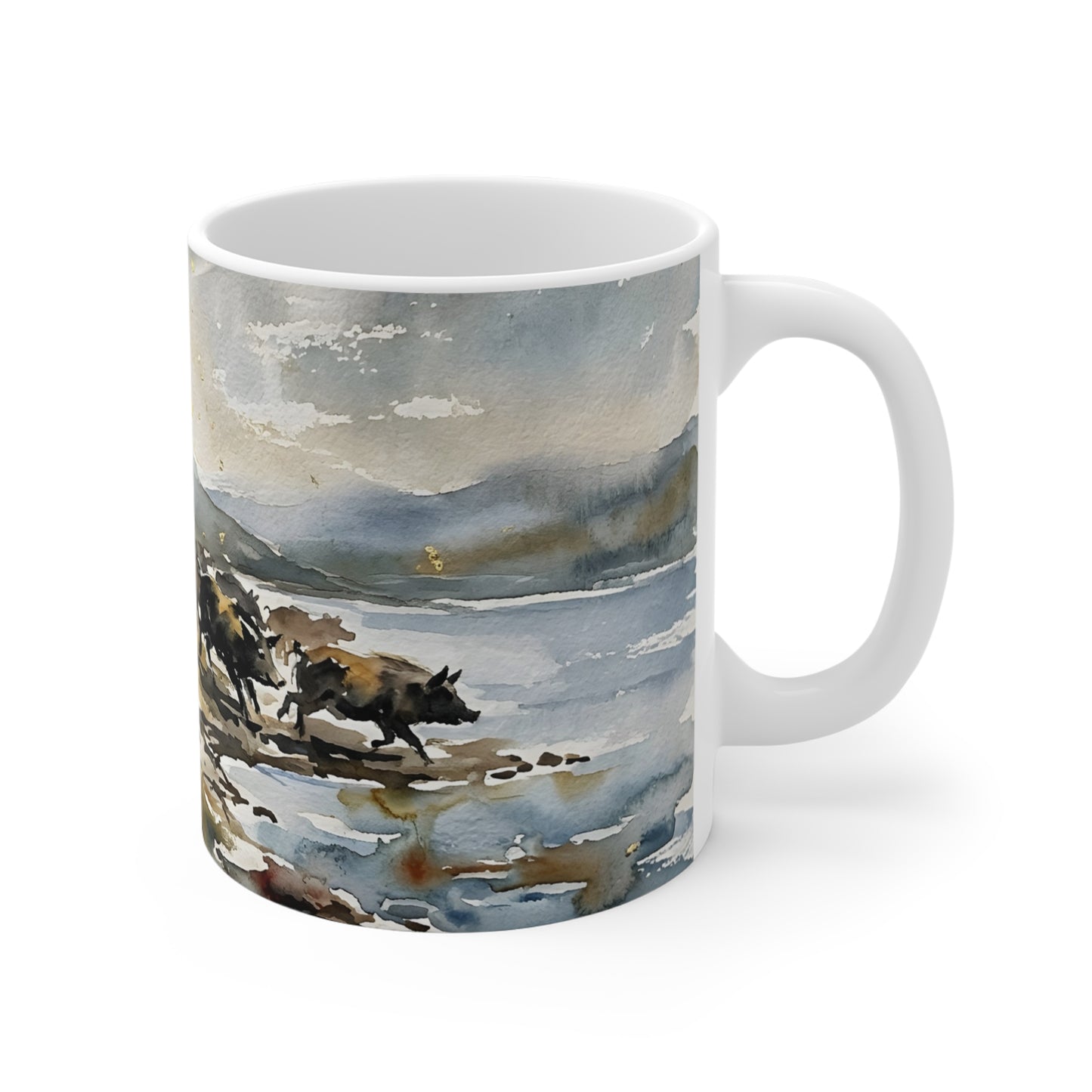 “Unchained - Jesus and the Demoniac” - Coffee Mug