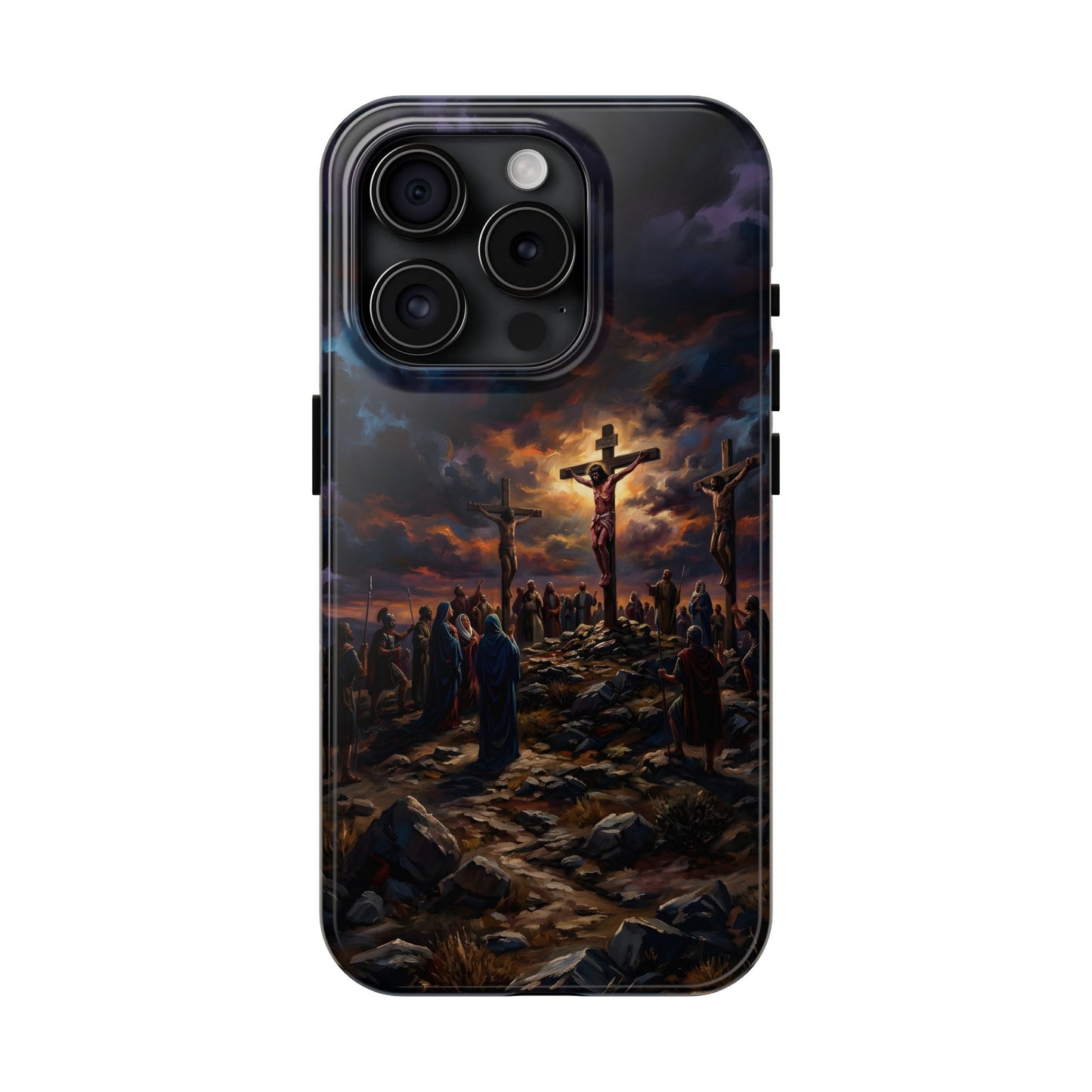 “It Is Finished - The Crucifixion at Calvary” - Phone Case
