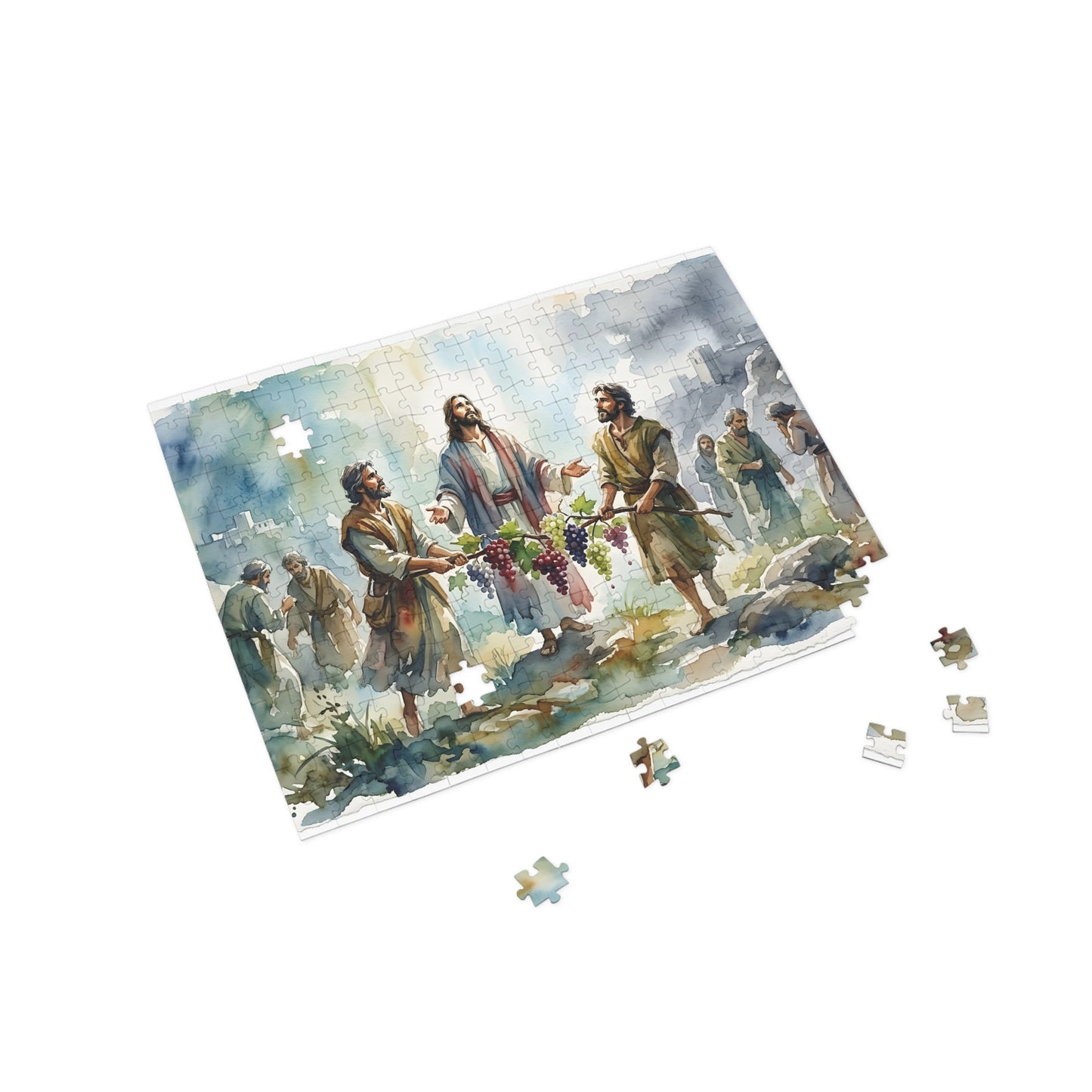 “Promised Land - The Spies Return from Canaan” - Jigsaw Puzzle
