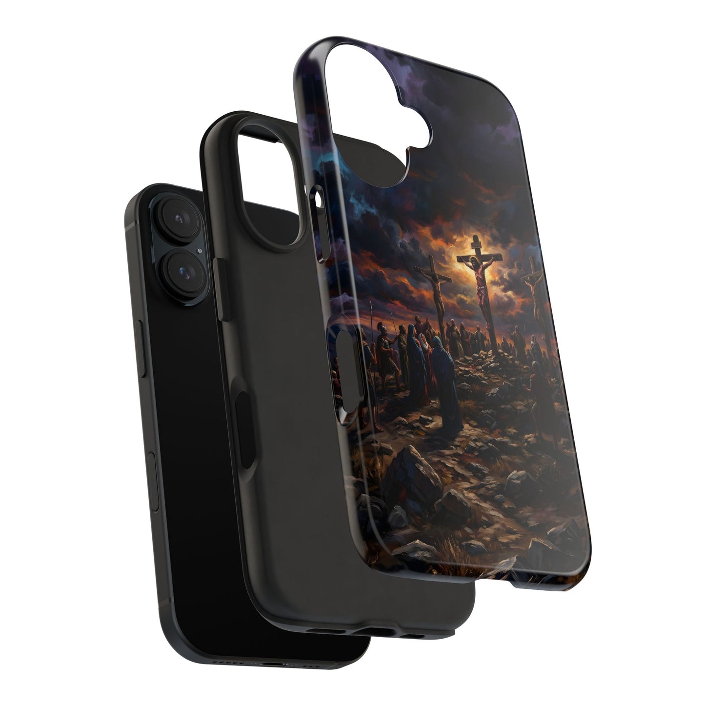 “It Is Finished - The Crucifixion at Calvary” - Phone Case