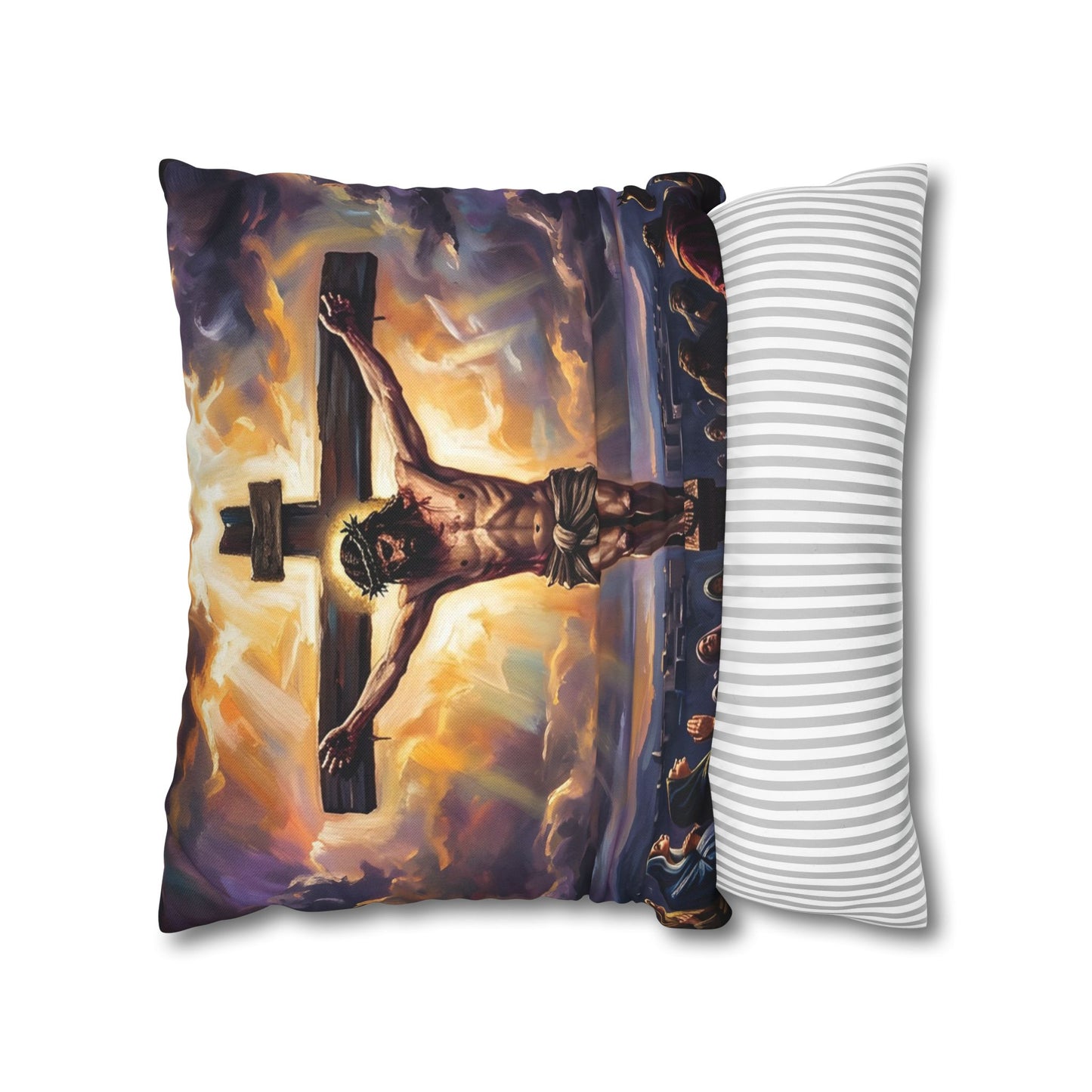 “It Is Finished - The Crucifixion at Calvary” - Pillowcase