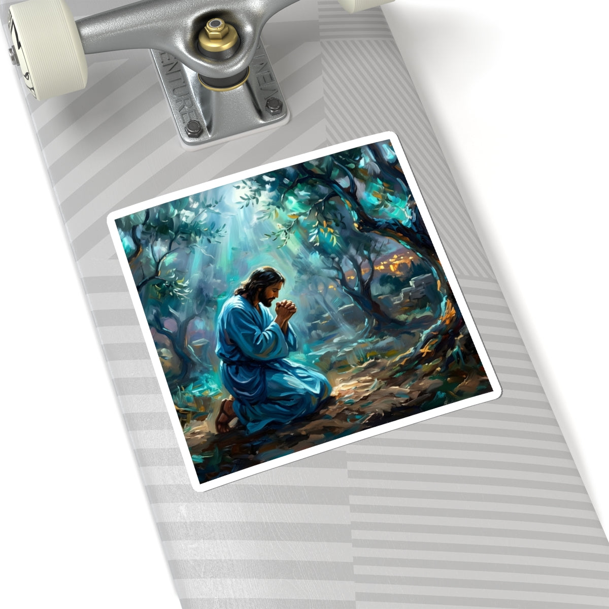 “Thy Will Be Done - Gethsemane Moonlight Prayer” - Sticker