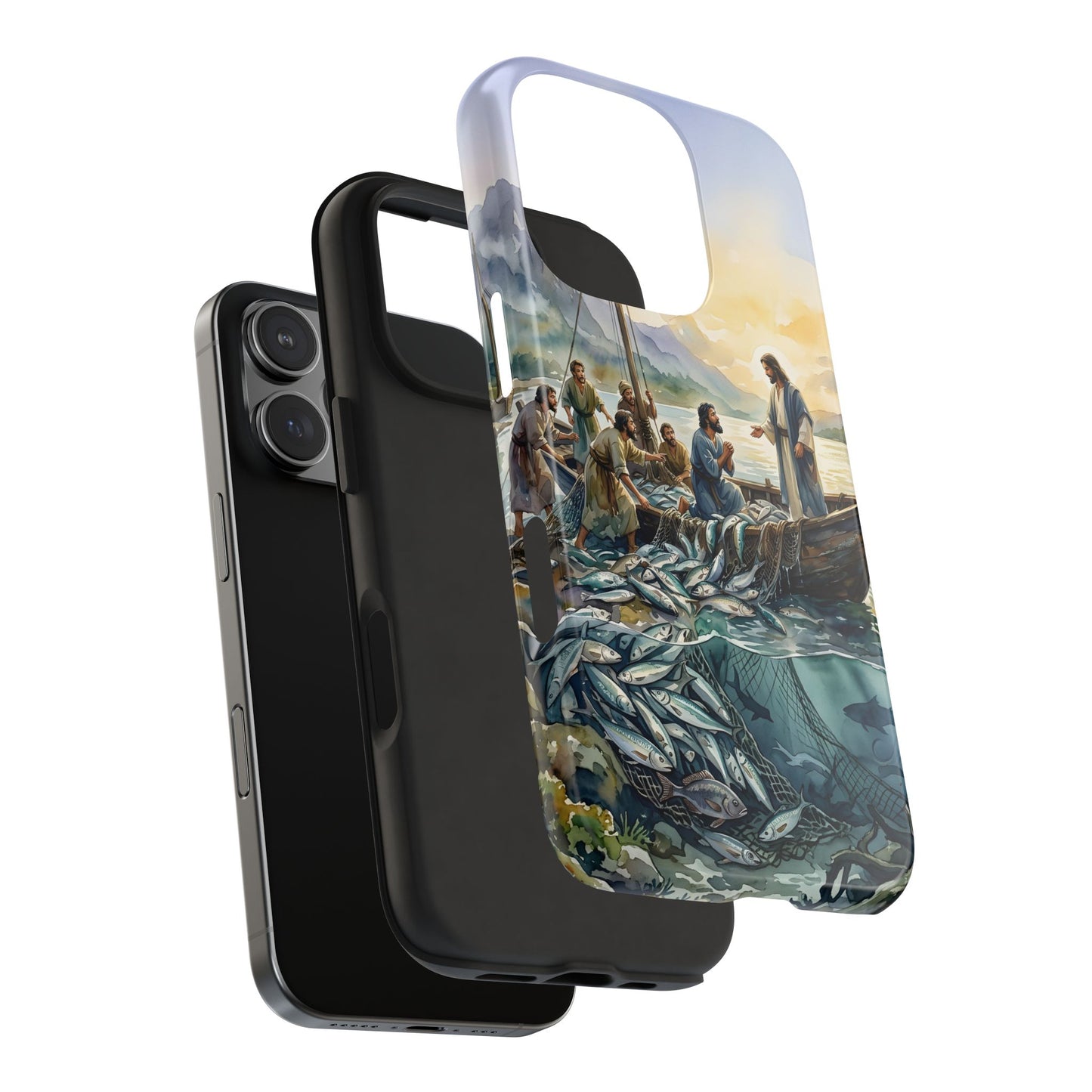 “Cast Your Nets - The Miraculous Catch” - Phone Case