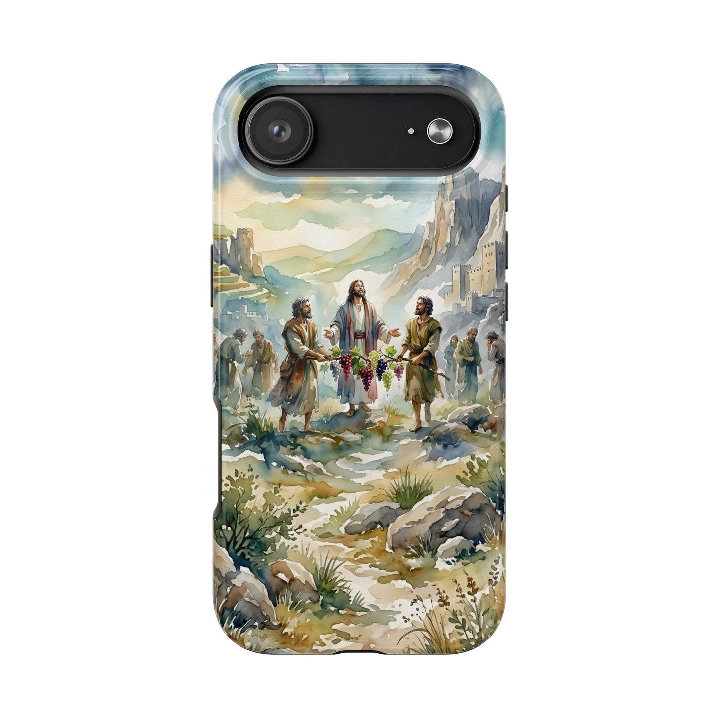 “Promised Land - The Spies Return from Canaan” - Phone Case