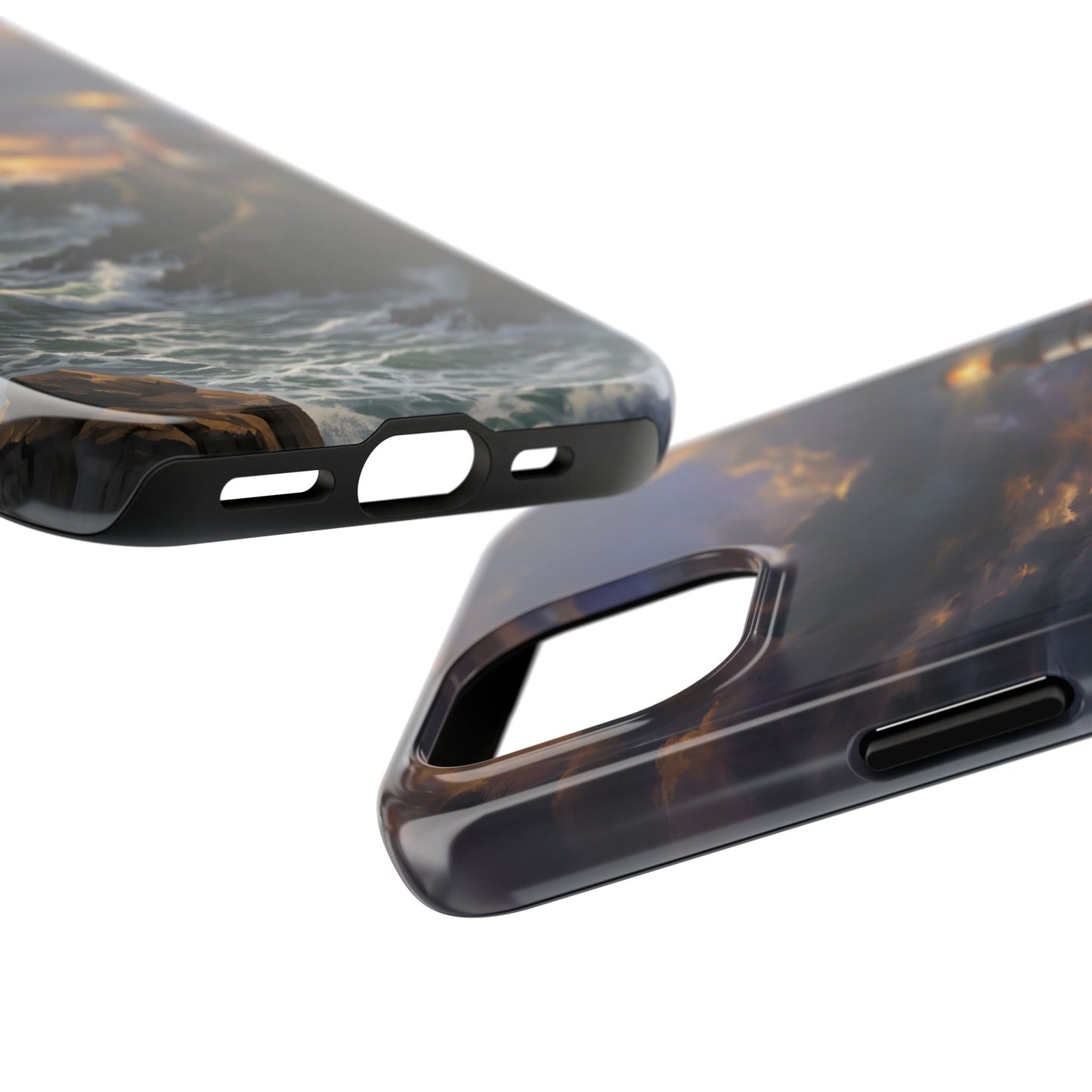 “Steadfast Hope - Lighthouse in the Storm” - Phone Case