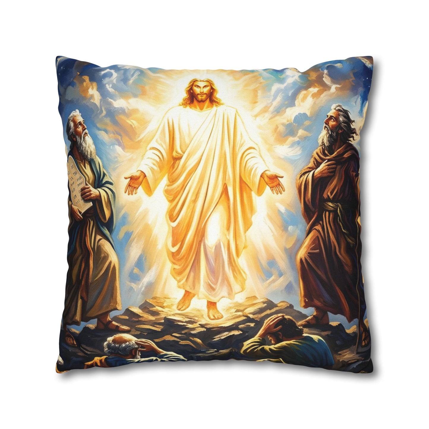 “Glorious Light - The Transfiguration of Jesus” - Pillowcase