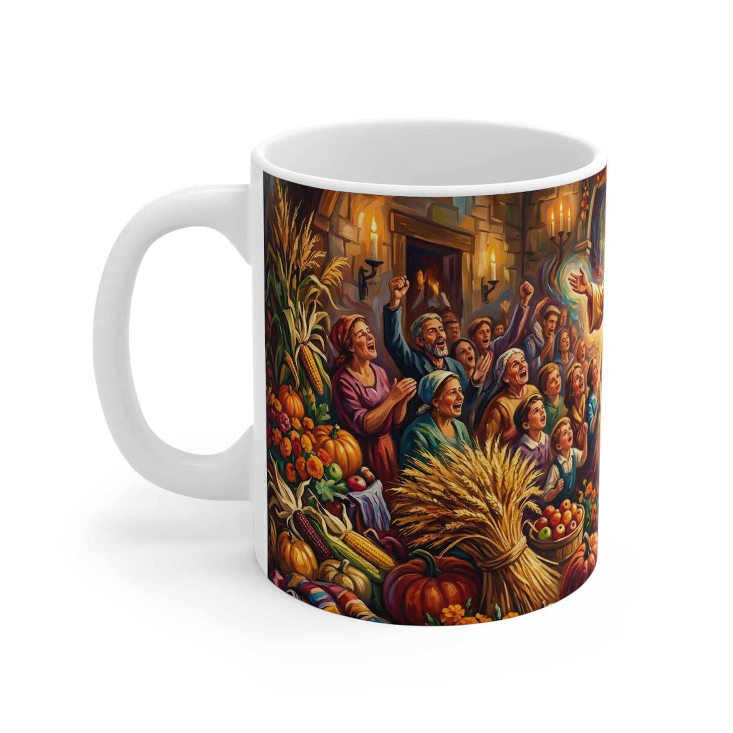 “Bountiful Blessings - A Harvest of Thanksgiving” - Coffee Mug