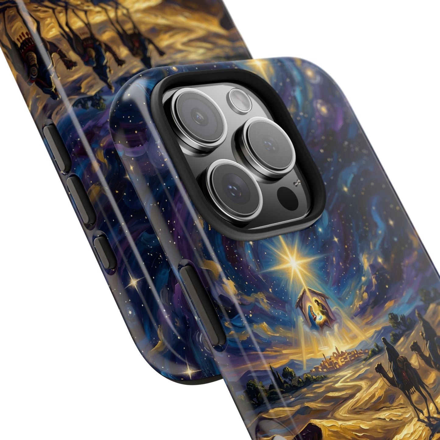 “Journey to Bethlehem - Wise Men Follow the Star” - Phone Case