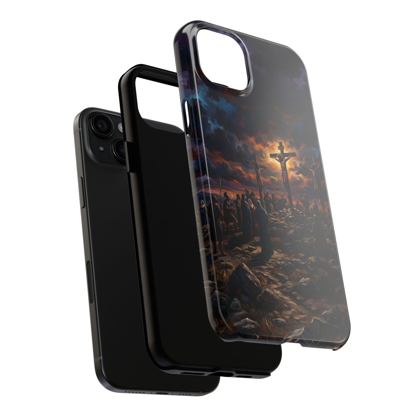 “It Is Finished - The Crucifixion at Calvary” - Phone Case