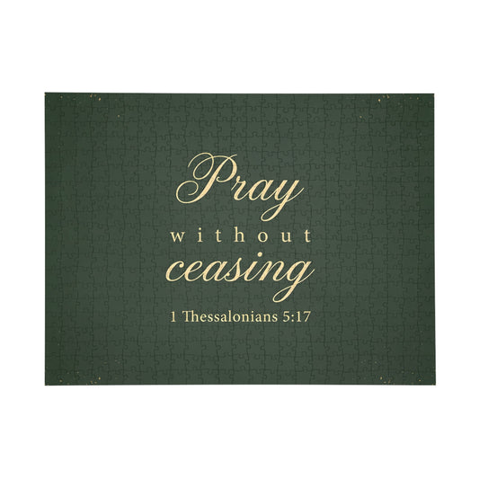 Pray Without Ceasing - 1 Thessalonians 5:17 - Jigsaw Puzzle
