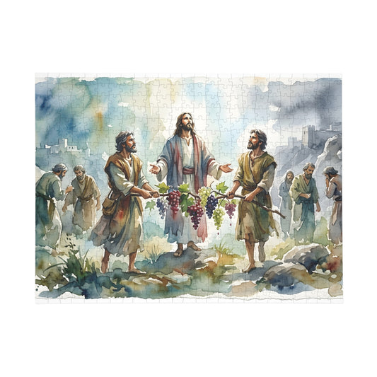 “Promised Land - The Spies Return from Canaan” - Jigsaw Puzzle