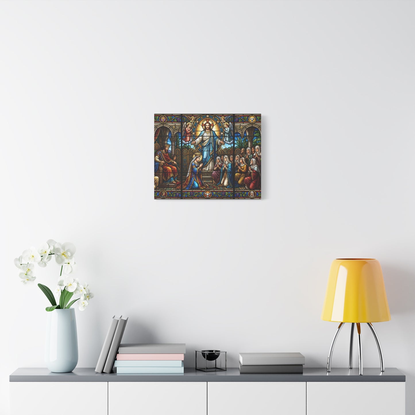 “For Such a Time As This - Esther Before King Ahasuerus” - Canvas Art