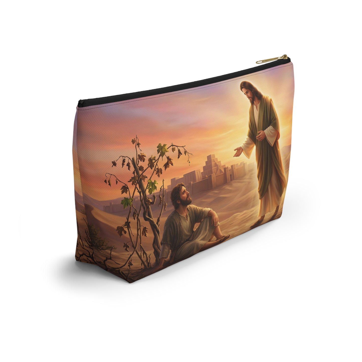 “Withered Vine - Jonah's Lesson in Mercy” - Accessory Pouch