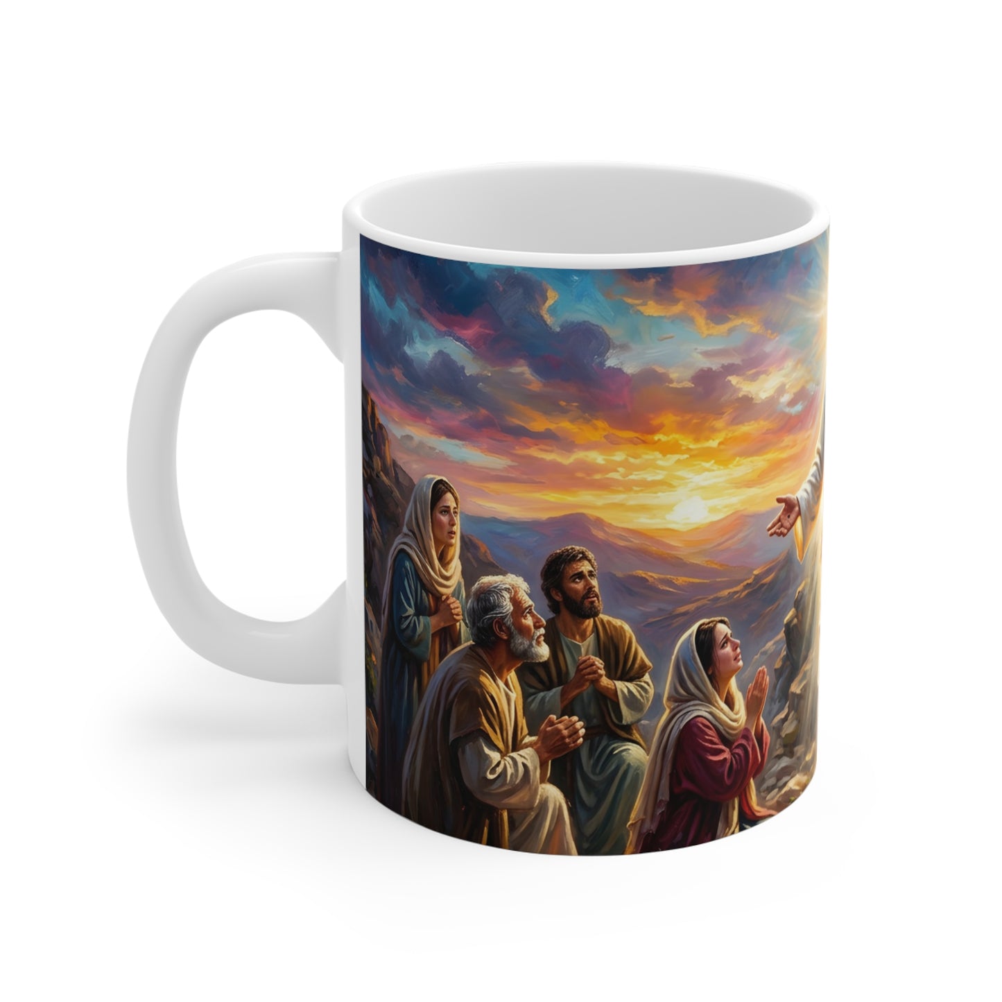 “He Is Risen - The Empty Tomb at Dawn” - Coffee Mug
