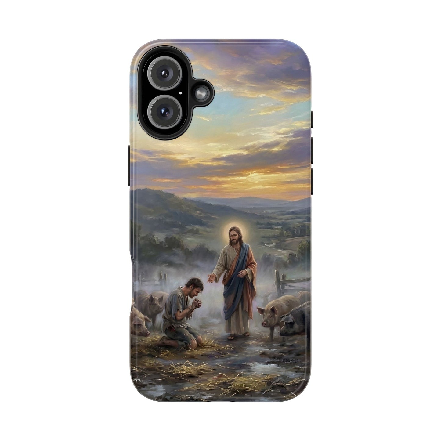“Turning Point - The Prodigal Son's Repentance” - Phone Case