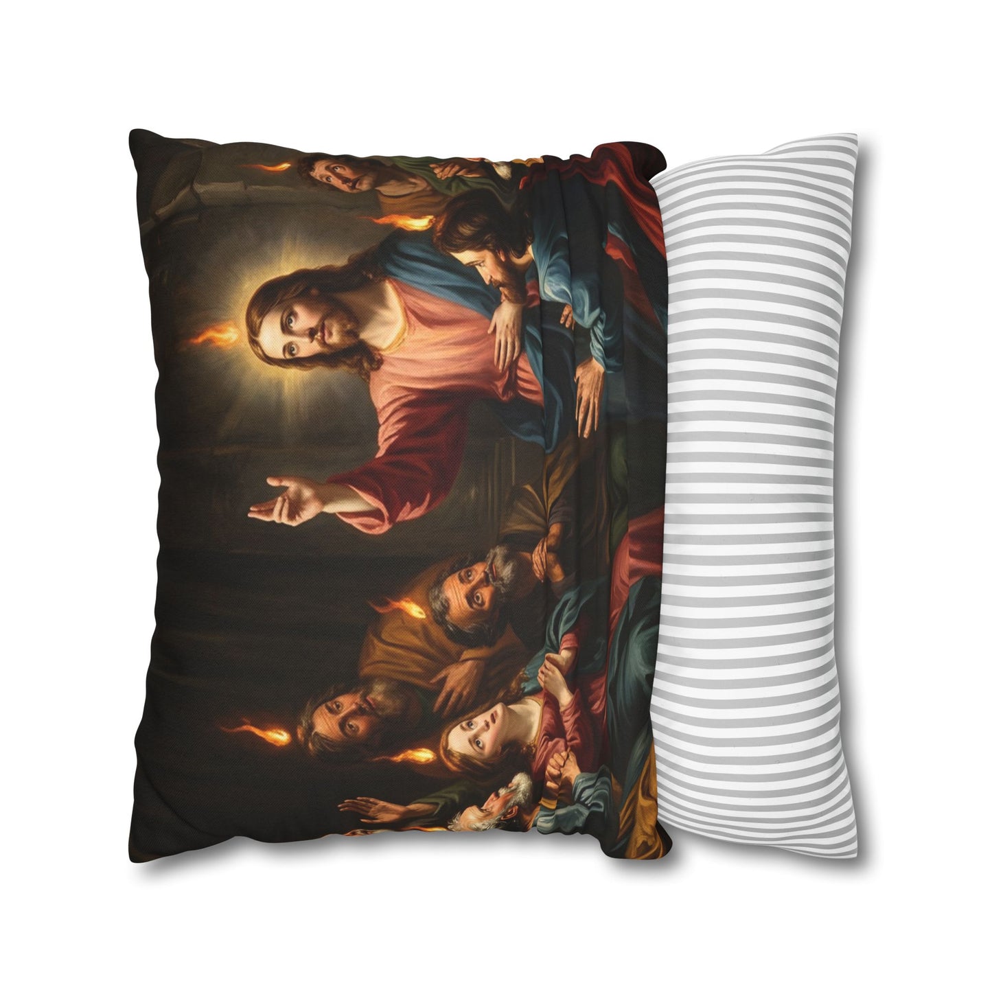 “Tongues of Fire - The Pentecost Outpouring” - Pillowcase