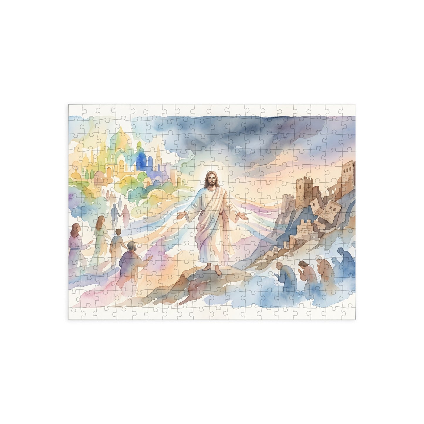 “Pride's Downfall - Obadiah's Prophecy” - Jigsaw Puzzle