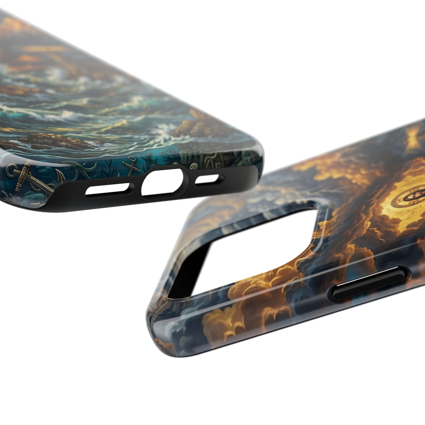 “Steadfast Hope - Lighthouse in the Storm” - Phone Case