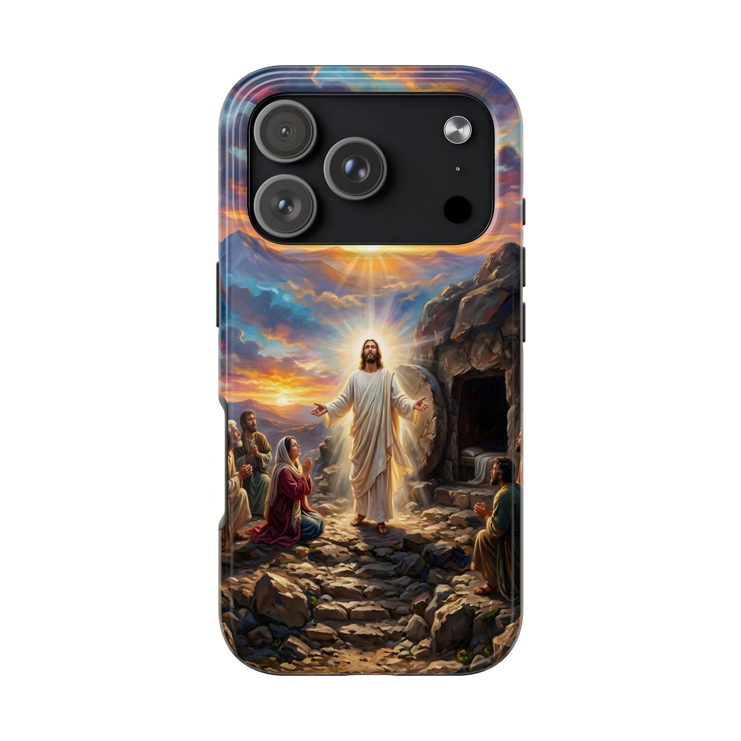 “He Is Risen - The Empty Tomb at Dawn” - Phone Case